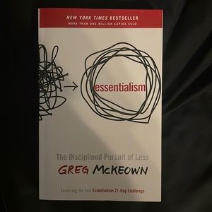 Essentialism by Greg McKeown